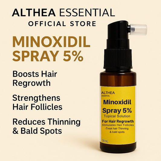 Buy1 Take1 Minoxidil Spray 5% – Topical Solution for Hair Regrowth & Thinning Hair | 50ml | Althea Essential